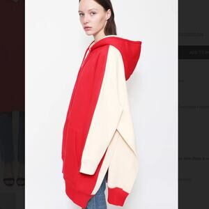 Celine Crew Neck hoodie Long Sleeve Sweatshirt Oversized XS